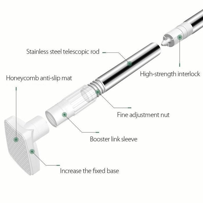 ✨Limited-time 50% off adjustable rod without drilling