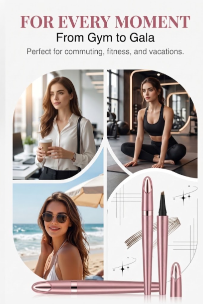 ๐ฅNewest 2026 Eyebrow Pencil | 50% OFF Today๐๏ธ Waterproof Micro-Fork Brow Pencil โ Natural Hair-Like Brows