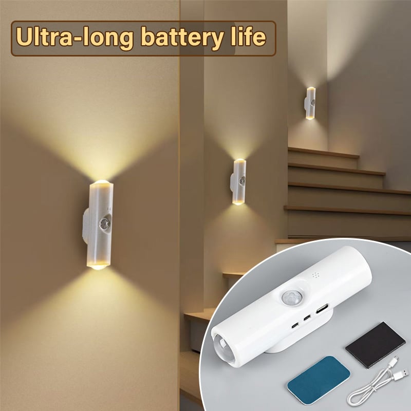 🎁LAST WEEK SPECIAL PRICE !!⏳Rechargeable Smart LED Motion Sensor Ambient Light