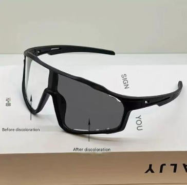 ☀️UV400 Photochromic Polarized Safety Glasses – 🥇Impact Resistant Outdoor Sports & Work Eyewear