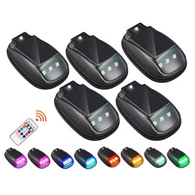 Solar Car Roof RGBStrobe Light