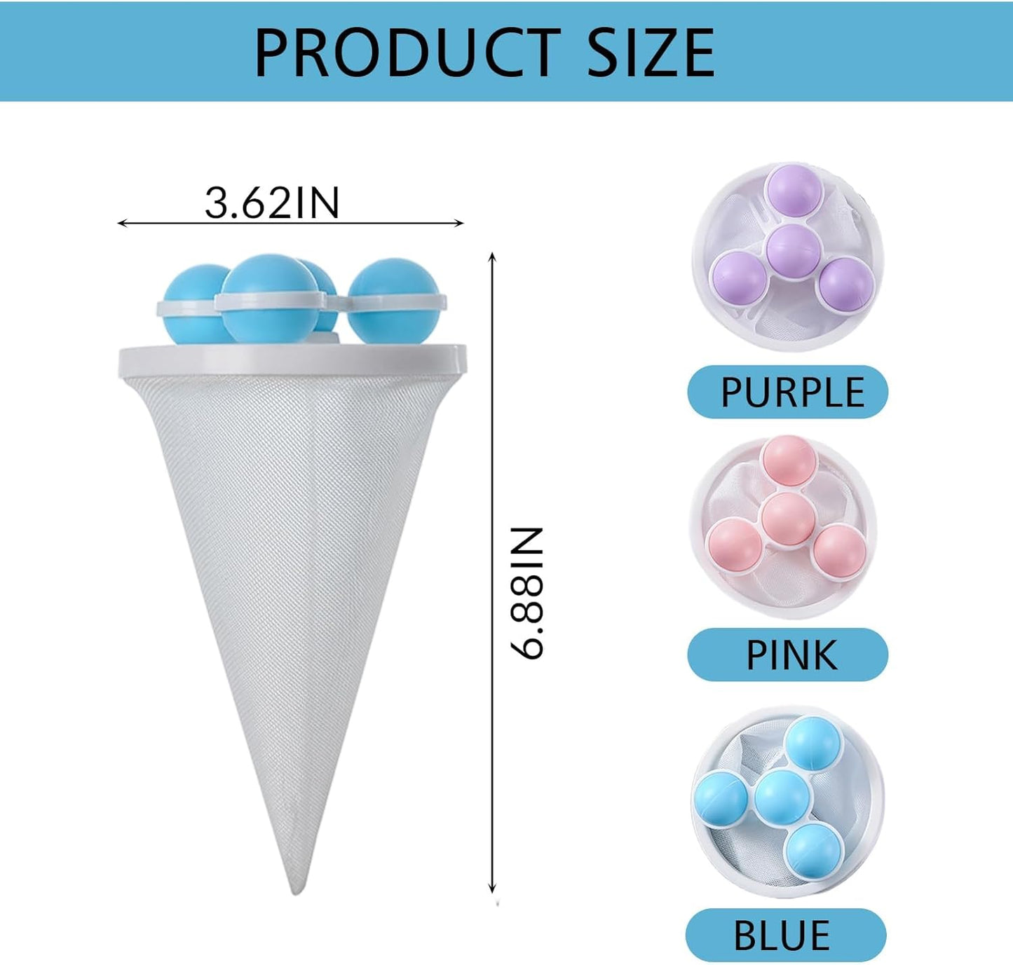 ⭐50% OFF|Washing MachineHair Filter MeshBags