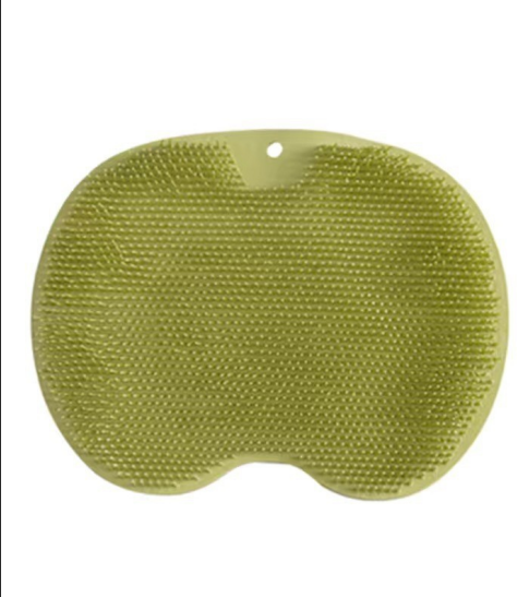 Foot washing and scrubbing tool, lazy foot brush, foot massage mat