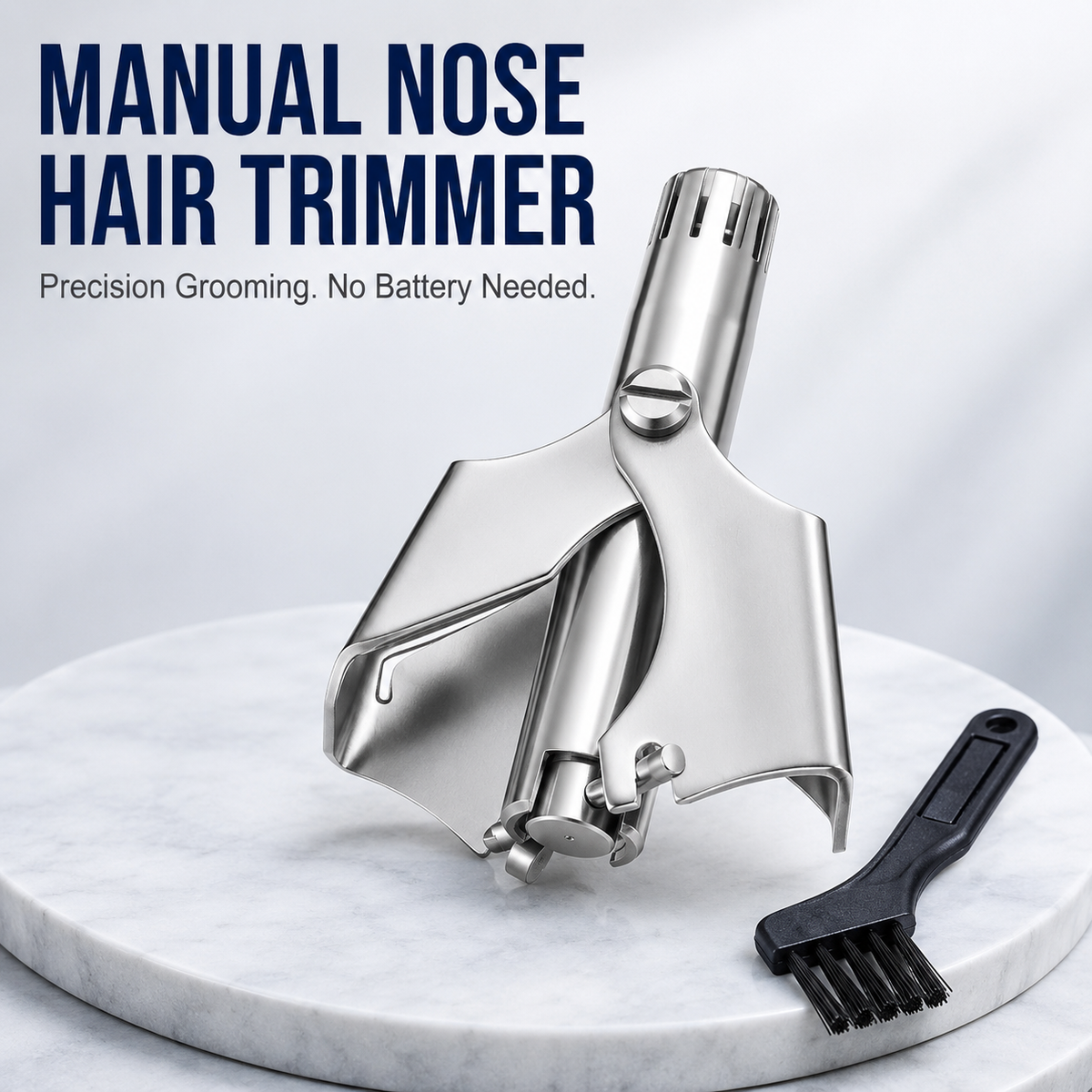 🔥Limited-time offer, buy one get one free✂️ Manual nose hair trimmer