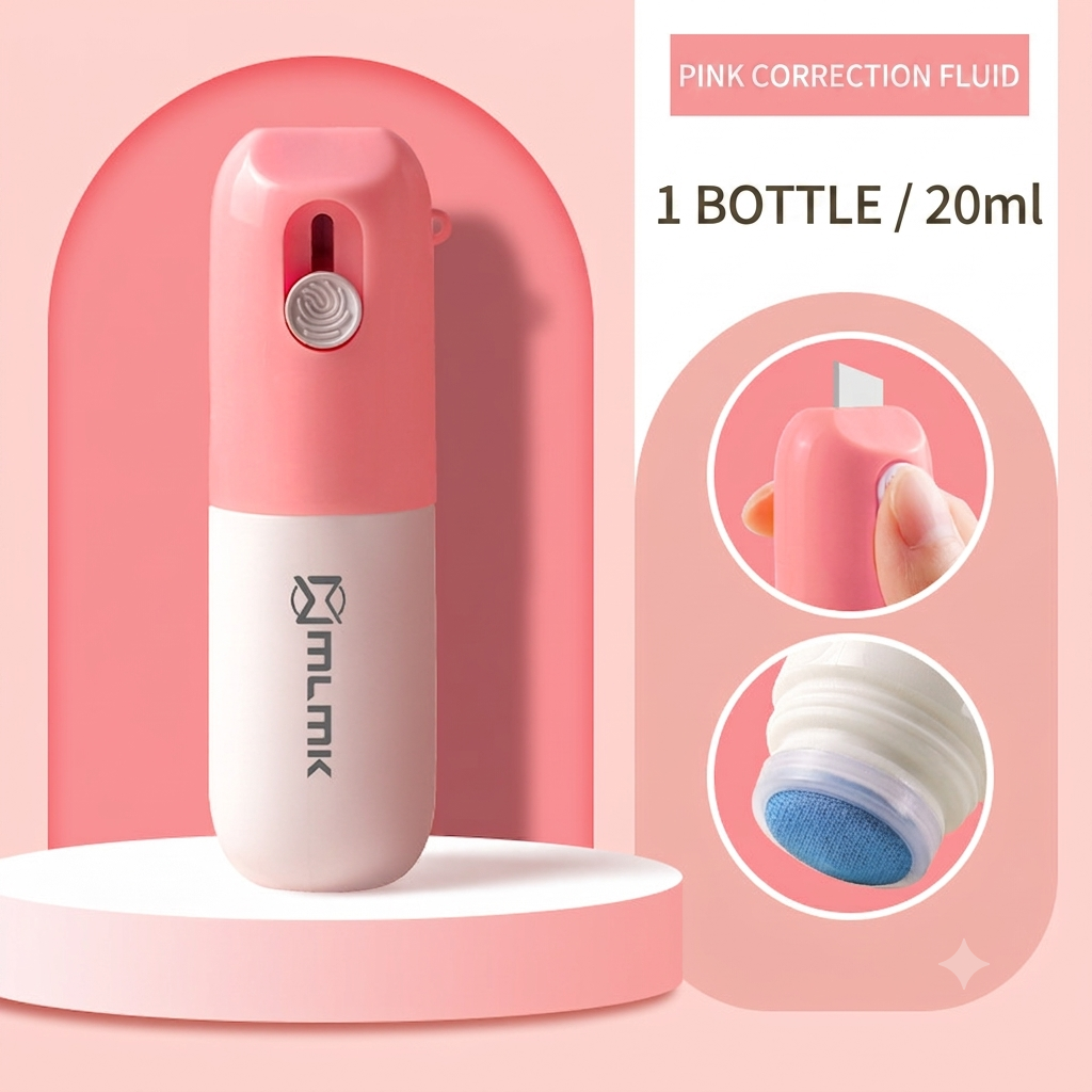 ⚡BUY 1 GET 1 FREE⚡Thermal Paper Correction Fluid with Unboxing Knife