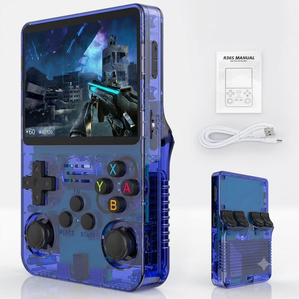 🔥Hot Selling🔥: 100,000 units sold + 50% off - All-in-one Retro Handheld Game Console