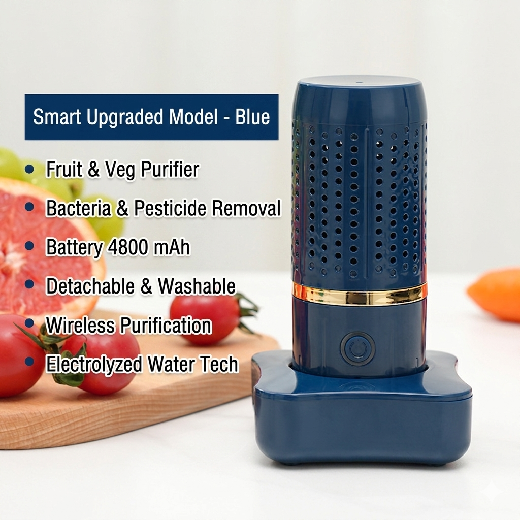 Limited-time 50% offπ₯ Deep Clean Fruits & Veggies | Rechargeable Food Purification Capsule