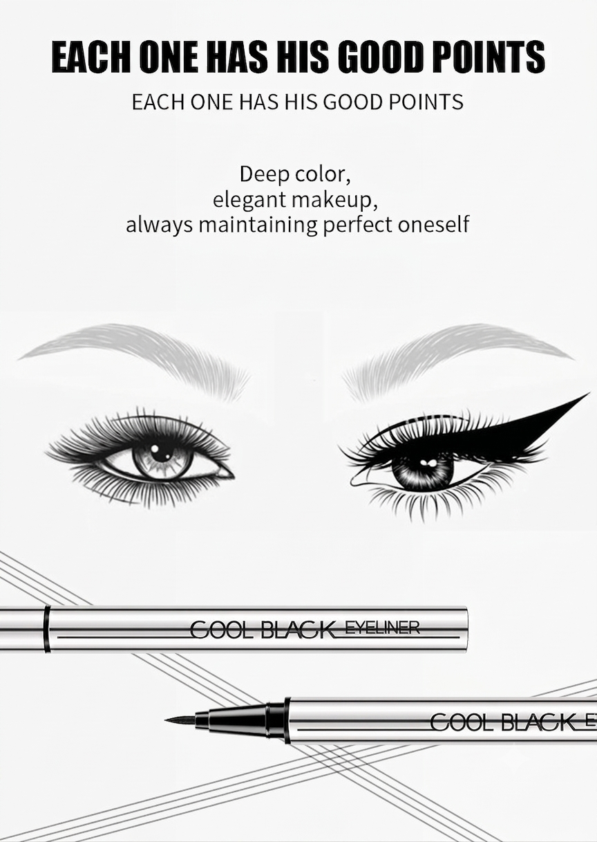 💎New for 2026💎 1-Second Instant Eyeliner Pen, ✅ Limited-Time Offer—Waterproof & Sweat-proof! Don't miss out—grab yours now! 💎👂