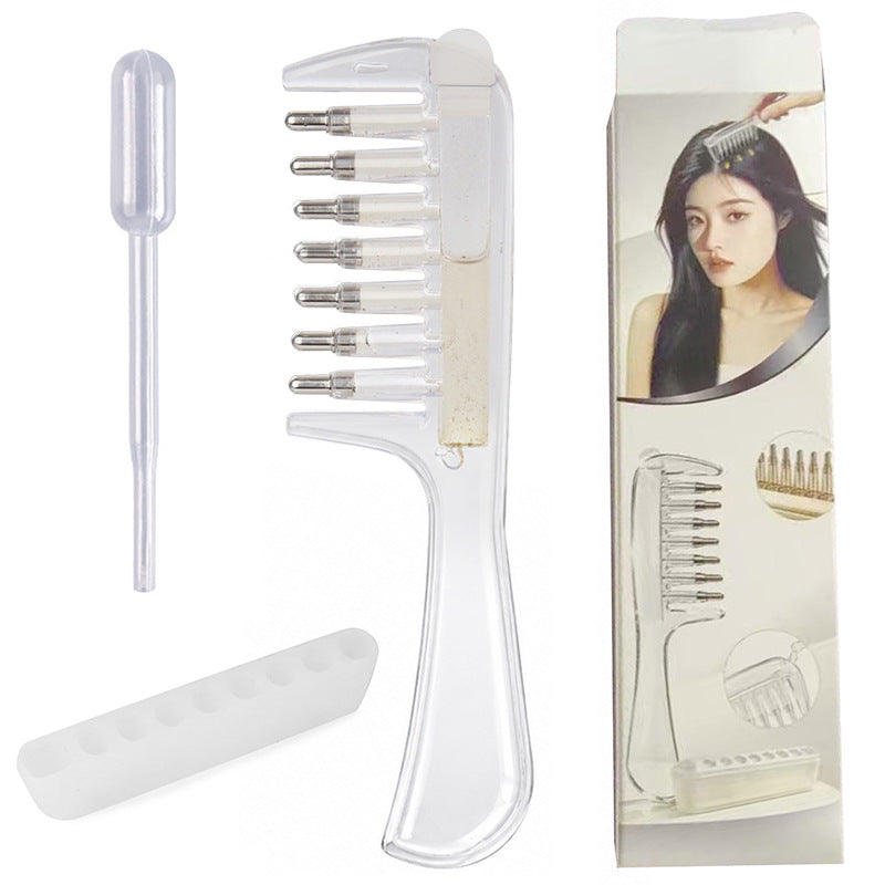🔥Buy one get one free🔥Massage & Apply Oil At Once ✨ Scalp Guide Comb