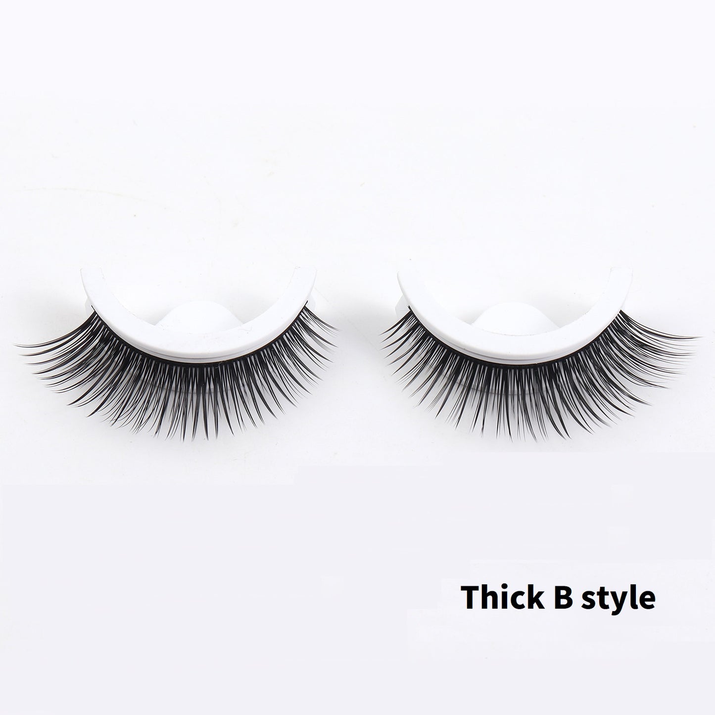 🌺Glue-Free Self-Adhesive Lashes – 3-Second, Natural & Reusable