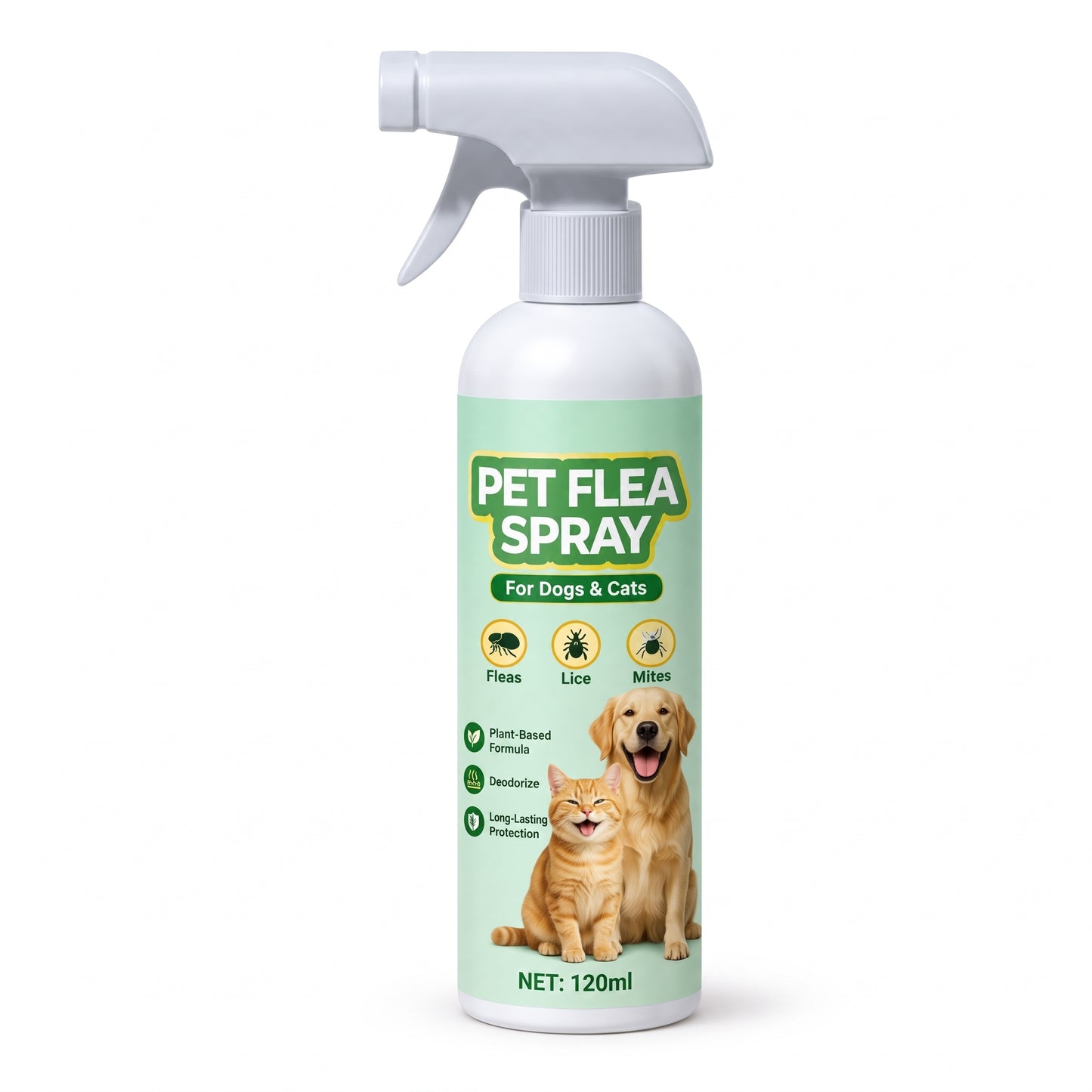 🥳2026 TOP PICK🥳 Pet Flea Spray – Plant-Based, Gentle Yet Effective🛡️💨