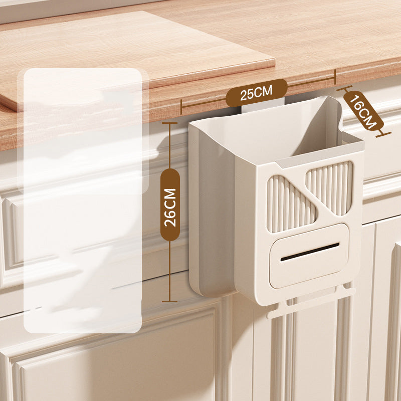 🔥While Supplies Last 48% OFF!🎉 Folding Hanging Kitchen Waste Trash Can