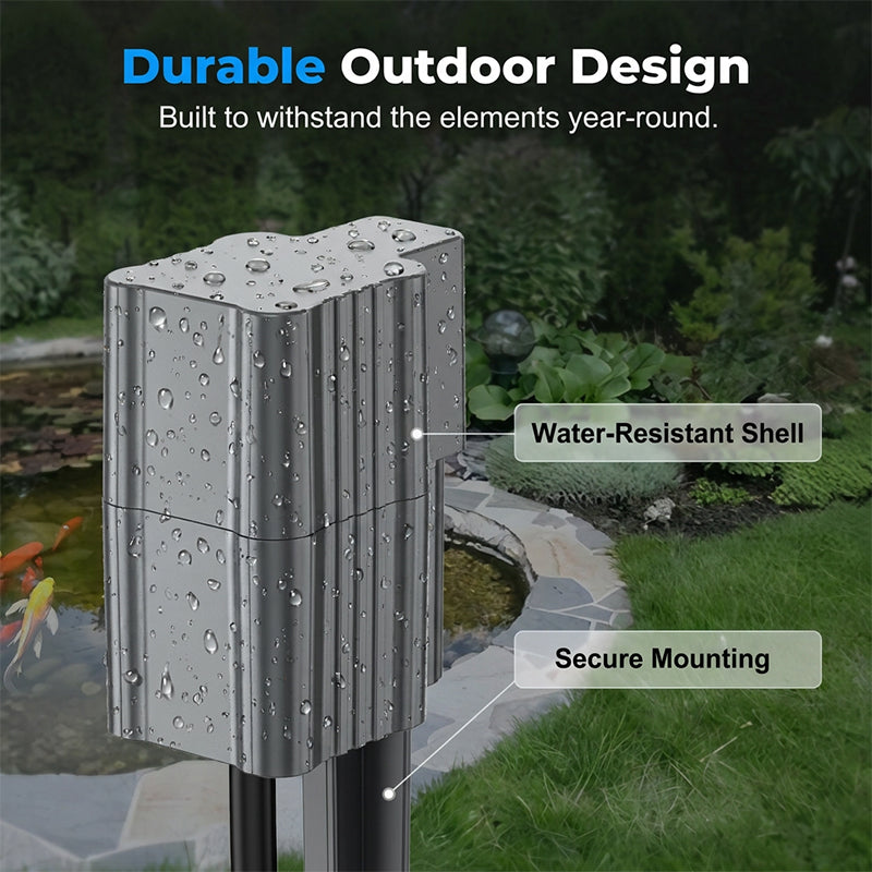 ⏳Recently popular items, 50% off for a limited time! ⏰Solar-powered pond aerator with air pump, easy to install, promotes fish health and keeps water clear🐟
