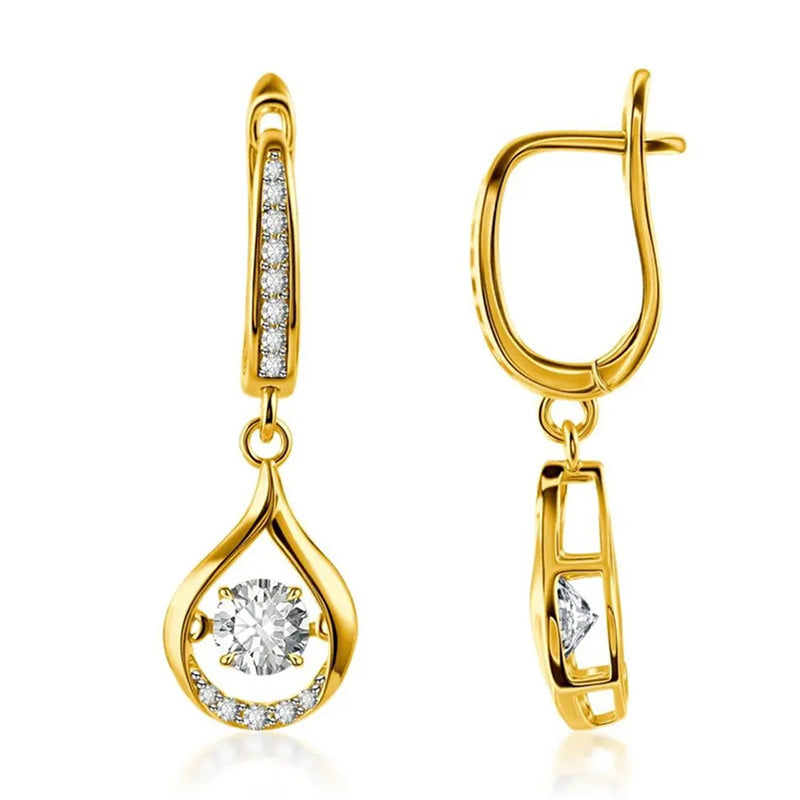 π 50% OFF NOW! πΈ Women's Sparkling Teardrop Hanging Earrings β Elegant & lightweight β Perfect for weddings, parties or daily glam β simple yet striking β¨