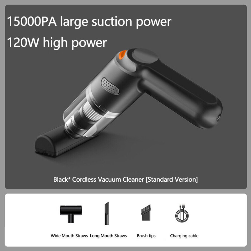 ⏰Cordless car vacuum – 10000Pa suction, lightweight, long battery life!🚗💨