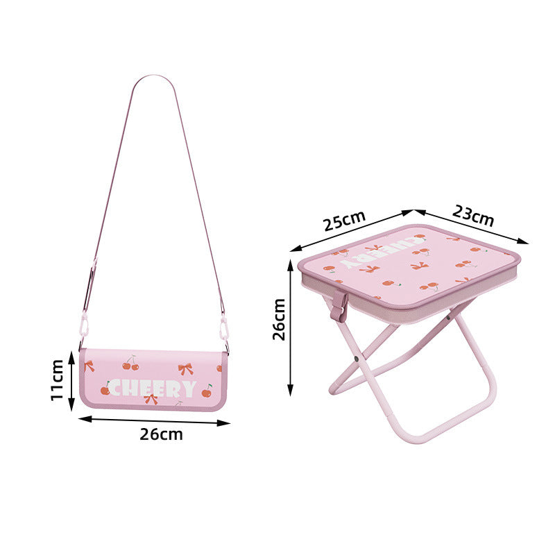 🎄Biggest Christmas Sale 50% OFF Portable Folding Stool with Handbag Design