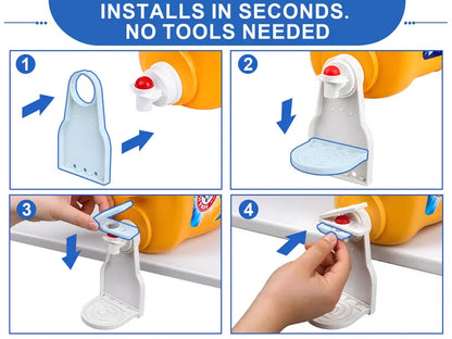 🔥Limited-time 50% off🧺 Laundry detergent cup holder and drip tray