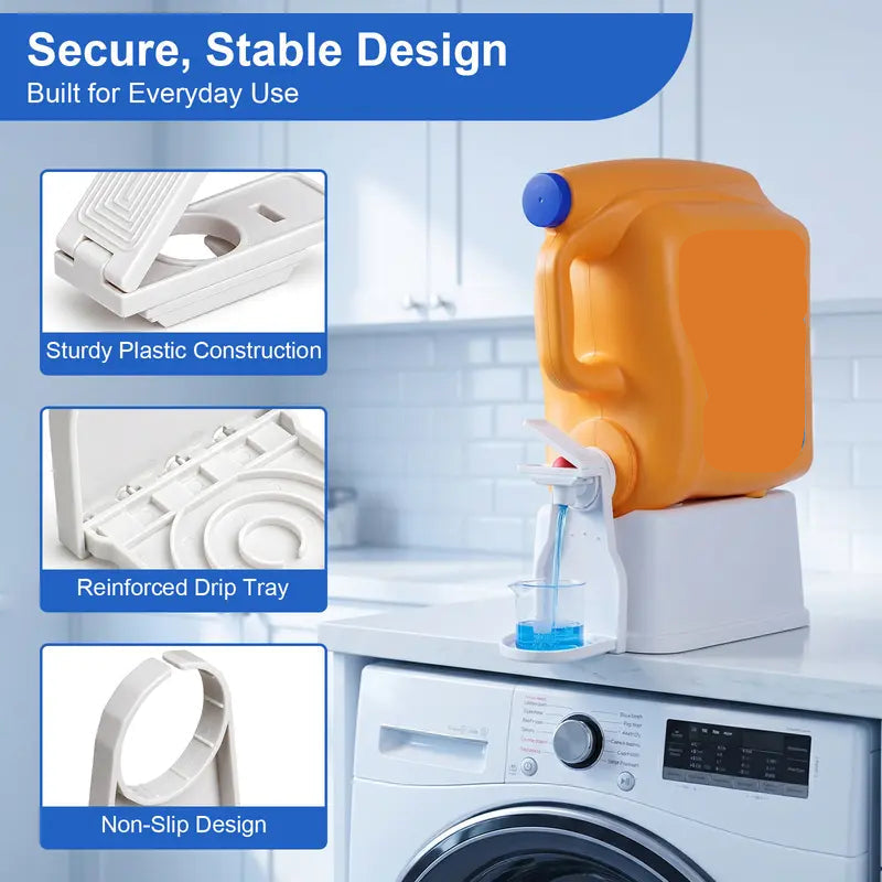 🔥Limited-time 50% off🧺 Laundry detergent cup holder and drip tray