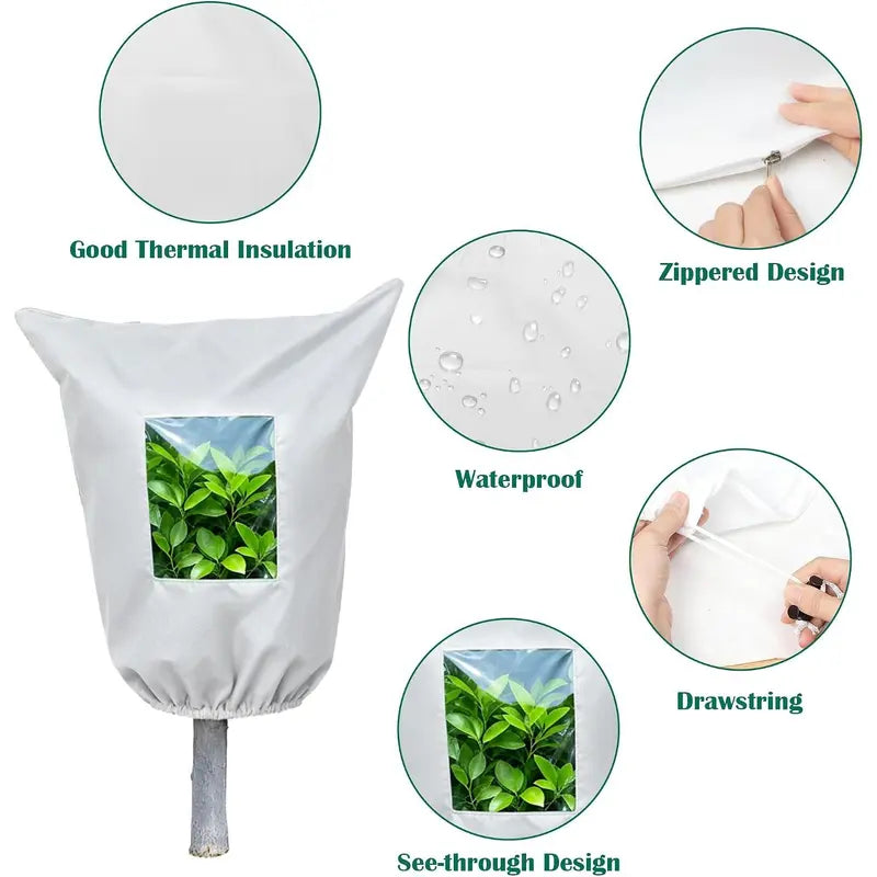 🔥Plant frost protection cover - Winter frost protection for trees, plants, and shrubs
