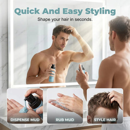 🔥🔥Newest 2026 liquid hair clay: natural ingredients, fresh fragrance.
