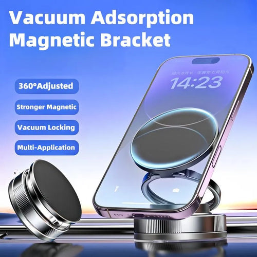 🔥Last Day Promotion 50% OFF🔥 - 360° Adjustable Vacuum Magnetic Phone Holder