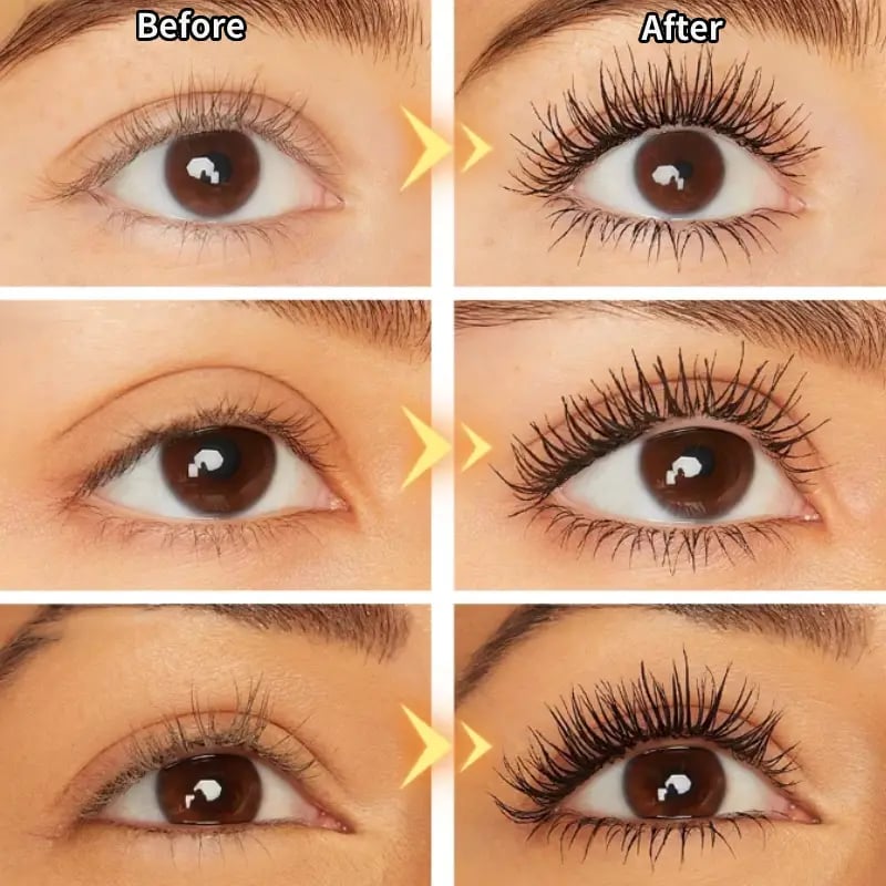 🥳 Buy One,Get one free: 💞 Over 50,000 sold! 👁️✨ Keep your lashes looking stunning all day—waterproof, sweat-proof, and smudge-proof! Achieve a natural look with added length and volume. 💖💃