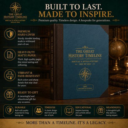 🎁Synchronological History Chart Biblical & World Events