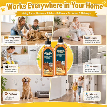 🧹Last day of the special sale—50% off!✨ Stain & Odor Remover - Deep Cleans Floors in Seconds, Leaves Fresh Scent, Safe for All Surfaces 🏠💦