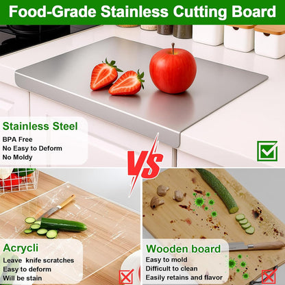 Stainless Steel Durable Kitchen Cutting Board