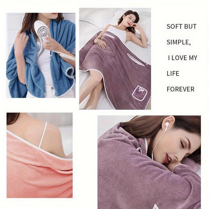 🔥Monthly sales of 150,000+, limited-time 50% off🎁Wearable, absorbent, soft adult bathrobe