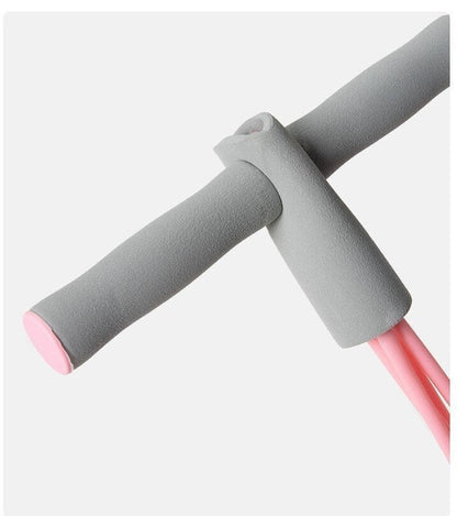 21 Fitness Resistance Bands-6 Tube Pedal Ankle Puller