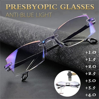 🔥🔥Hot Sale🔥Ultra Light Anti Blue Smart photochromic reading glasses（50% OFF）