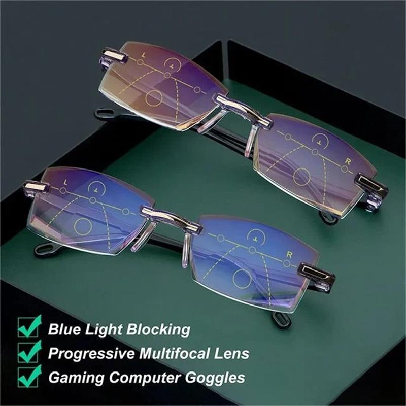 🔥🔥Hot Sale🔥Ultra Light Anti Blue Smart photochromic reading glasses（50% OFF）