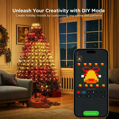 🎄✨ Glow Tree Smart Christmas Tree LED Lights — Light Up Your Christmas Magic! 🎅💫