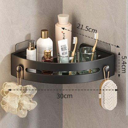 🌟Best-Seller | A Household Essential | Drill-Free Triangular Shower Shelf