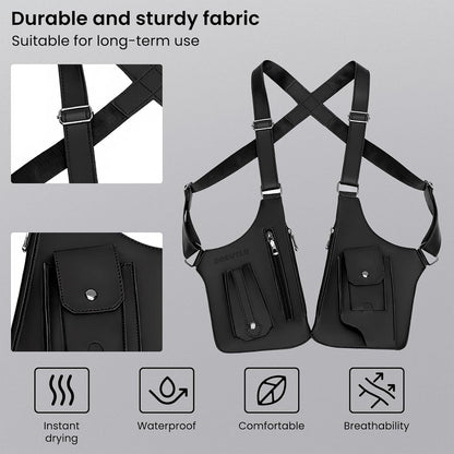 🔥2026 NEW HOT SALE 🔥Double shoulder strap multi-pocket outdoor anti-theft tactical bag
