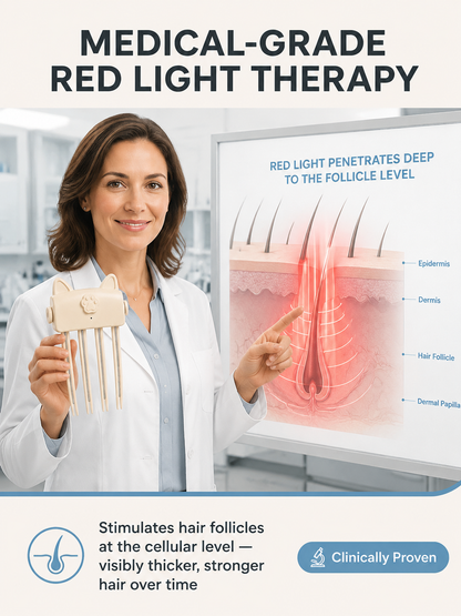 Say goodbye to flat hair! Get mega-volume with our Cordless Red Light Root Booster.