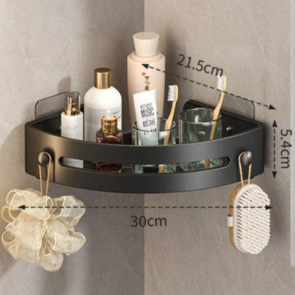 🌟Best-Seller | A Household Essential | Drill-Free Triangular Shower Shelf