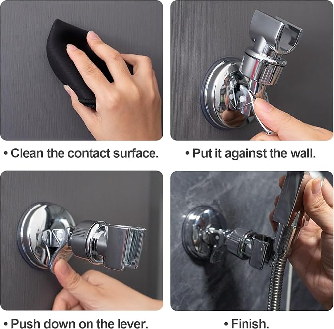 🔥Buy one get one free adjustable shower head holder
