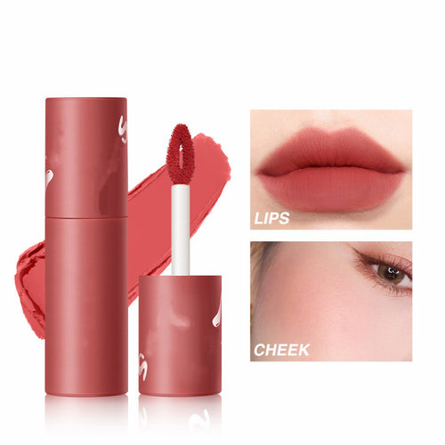 💄Matte 2-in-1 Lip & Cheek Tint – Airy Lip Glaze – Non-Transfer Lip Color