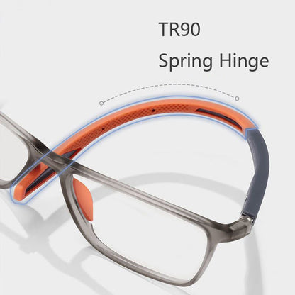 🔥Buy One Get One Free German-Made Photochromic Progressive Bifocal Smart Glasses, Blue Light Block Auto Tint Eyewear for Sports Daily Use