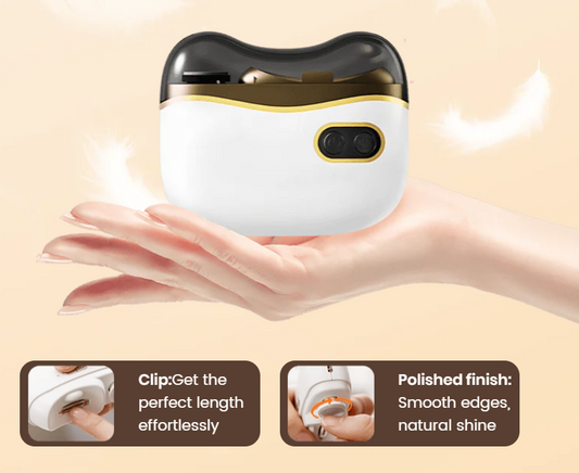🔥 Clearance Deal: Professional 2-in-1 Electric Nail Trimmer & Polisher