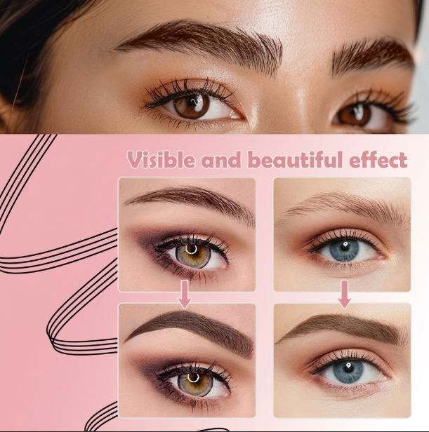 🔥Newest 2026 Eyebrow Pencil | 50% OFF Today🖌️ Waterproof Micro-Fork Brow Pencil – Natural Hair-Like Brows