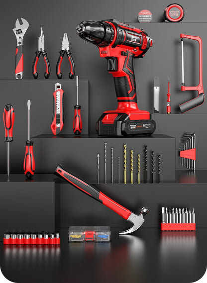 🔥🔥Father's Day Special: Half Price | Portable Household Tool Kit – Ideal for DIY and Minor Repairs