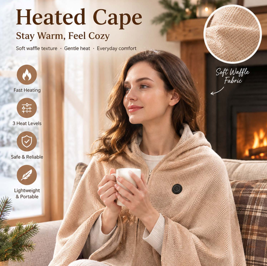 🔥 Free Shipping,Last Day 52% Off!🔥Portable USB Electric Heated Blanket Perfect for Outdoors or the Office. Use as a Single-Person Throw, Wrap, or Lap Blanket.