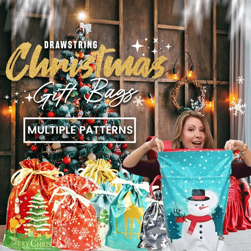 🎅🎄Limited-time 50% off Christmas drawstring gift bags🎁