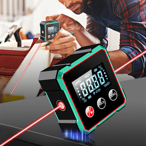 🎁🎁2026 Hot Sale 50% OFF💥Magnetic Digital Angle Finder with Electronic Laser
