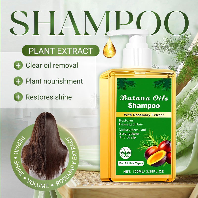 💜LAST DAY - 50%OFF💜Batana Oil Shampoo with Rosemary Extract