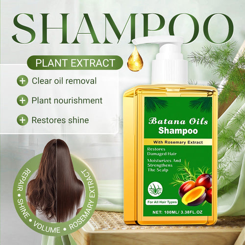💜LAST DAY - 50%OFF💜Batana Oil Shampoo with Rosemary Extract