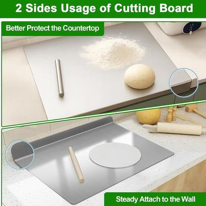 Stainless Steel Durable Kitchen Cutting Board